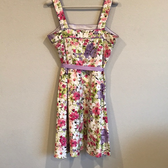Dress Barn Plus size Floral Print Dress - Picture 2 of 7